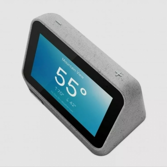 Lenovo Smart Clock2 with Smart Bulb NWT - Picture 4 of 10